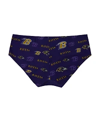 Concepts Sport Women's Purple Baltimore Ravens Mosaic Allover Print Knit Panty