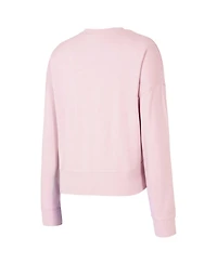 Concepts Sport Women's Pink Carolina Hurricanes Tonal Pullover Sweatshirt