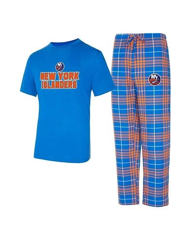 Concepts Sport Men's New York Islanders Vector Top Pants and Sleep Set