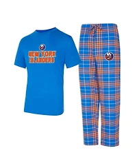 Concepts Sport Men's New York Islanders Vector Top Pants and Sleep Set