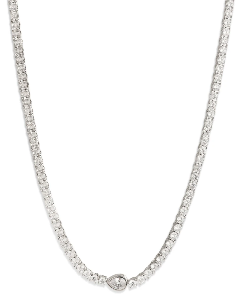Givenchy Glass Stone Extender Collar Necklace