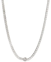 Givenchy Glass Stone Extender Collar Necklace