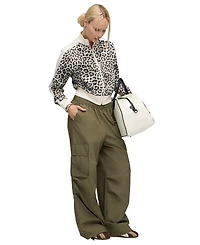 Puma Women's T7 Leopard Luxe Short Track Jacket