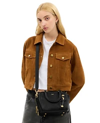 Coach Women's Cube Mini Rogue Satchel Handbag