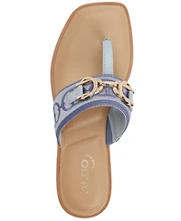 Aldo Women's Coralynna T-Strap Flat Sandals