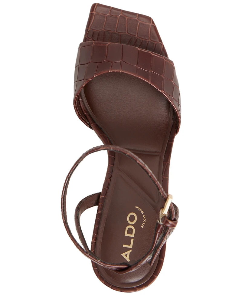 Aldo Women's Harmonious Two-Piece Square Toe Dress Sandals