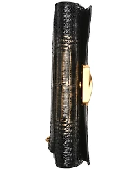 Donna Karan New York Women's Amagansett Metallic Croco Wallet