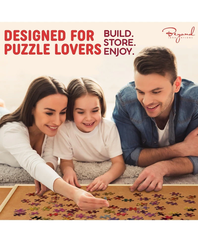 Wooden Jigsaw Puzzle Table