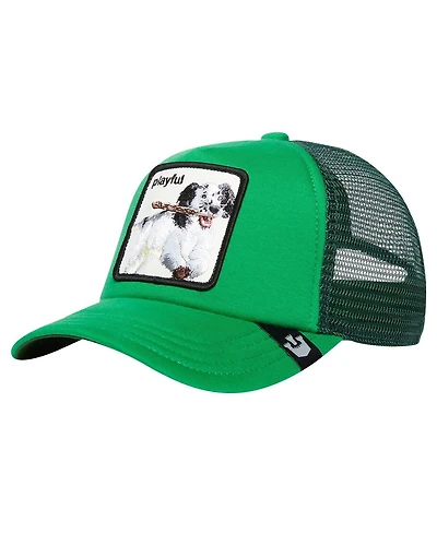 Goorin Bros. Big Boys and Girls Kelly Green Playtime Trucker Adjustable Hat