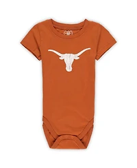 Wes & Willy Baby Boys and Girls Texas Longhorns 3-Pack Bodysuit Set