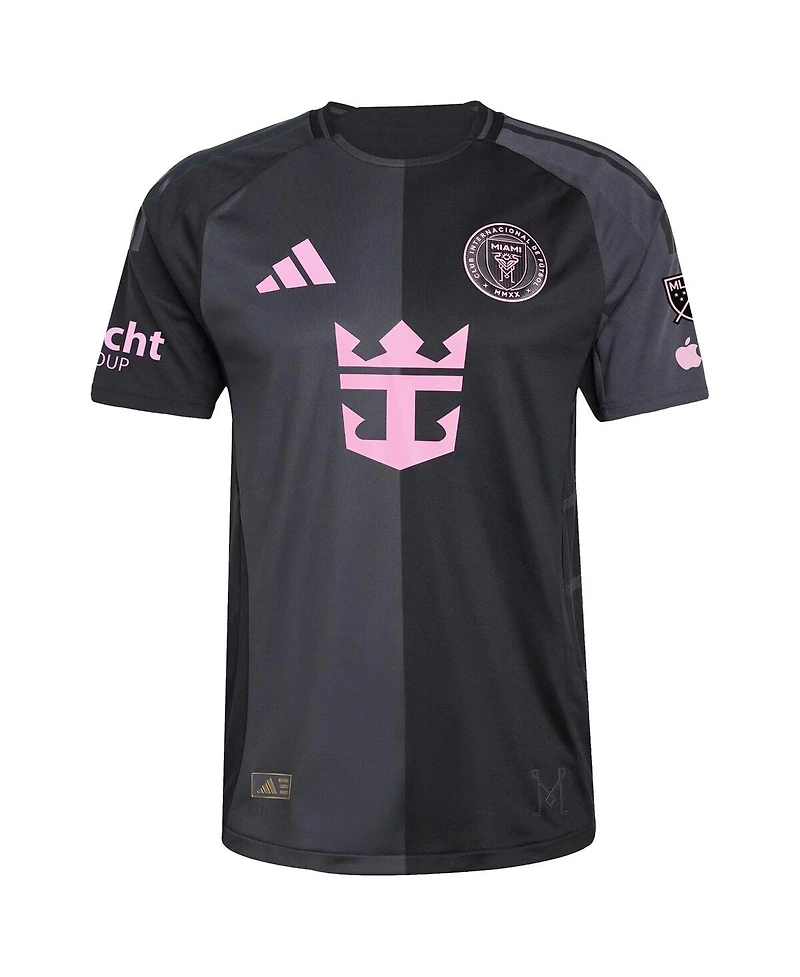 Adidas Men's Rodrigo De Paul Black Inter Miami Cf 2025 The Fortitude Kit Authentic Player Jersey