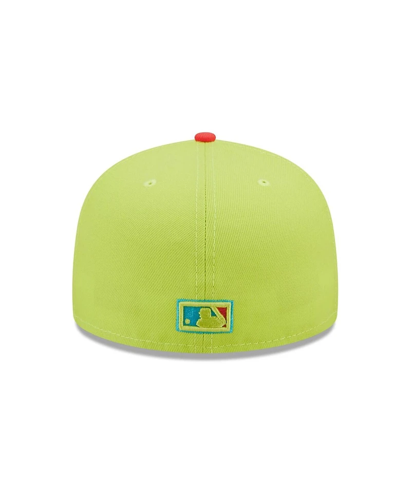 New Era Men's Green/Red Chicago White Sox 1983 Mlb All-Star Game Cyber Highlighter 59FIFTY Fitted Hat