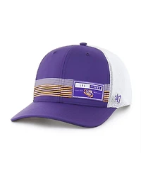 '47 Brand Men's Purple Lsu Tigers Rangefinder Brrr Trucker Adjustable Hat