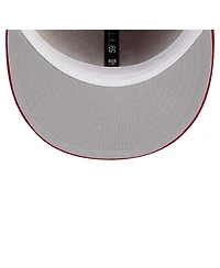 New Era Men's Crimson Indiana Hoosiers 59FIFTY Fitted Hat
