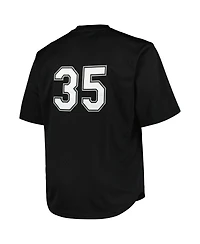 Mitchell & Ness Men's Profile Frank Thomas Black Chicago White Sox Big Tall Cooperstown Collection Mesh Batting Practice Jersey