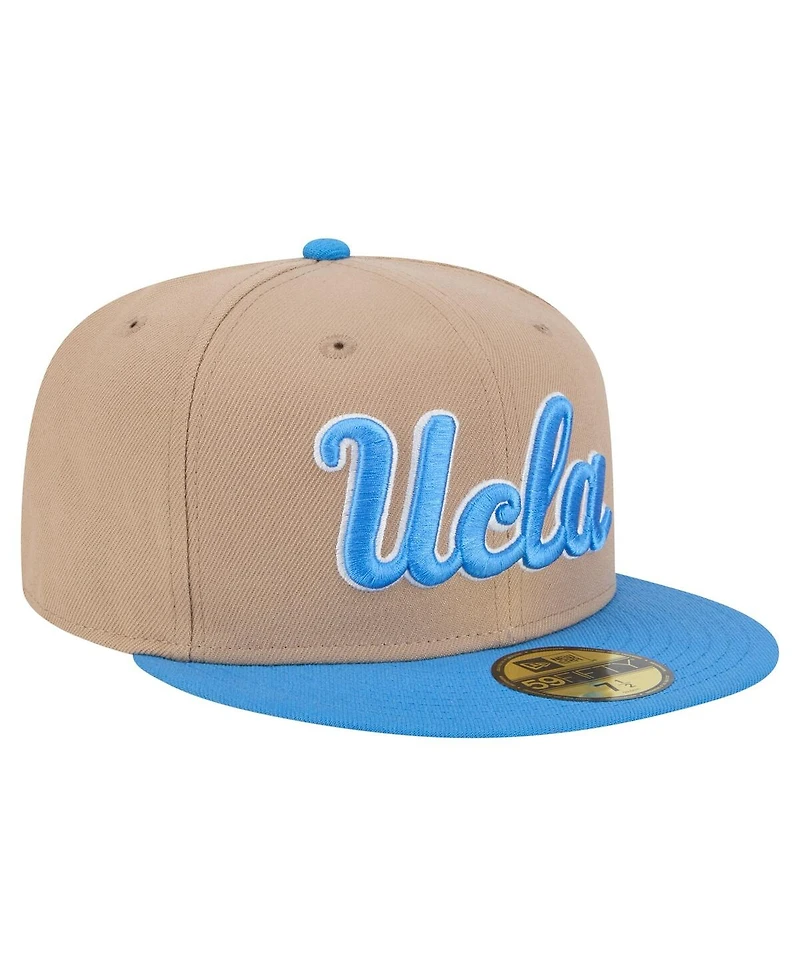 New Era Men's Khaki Ucla Bruins Two-Tone 59FIFTY Fitted Hat