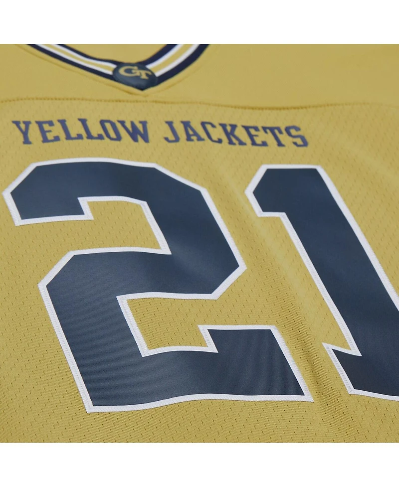 Mitchell & Ness Men's Calvin Johnson Gold Georgia Tech Yellow Jackets 2006 College Vault Legacy Jersey