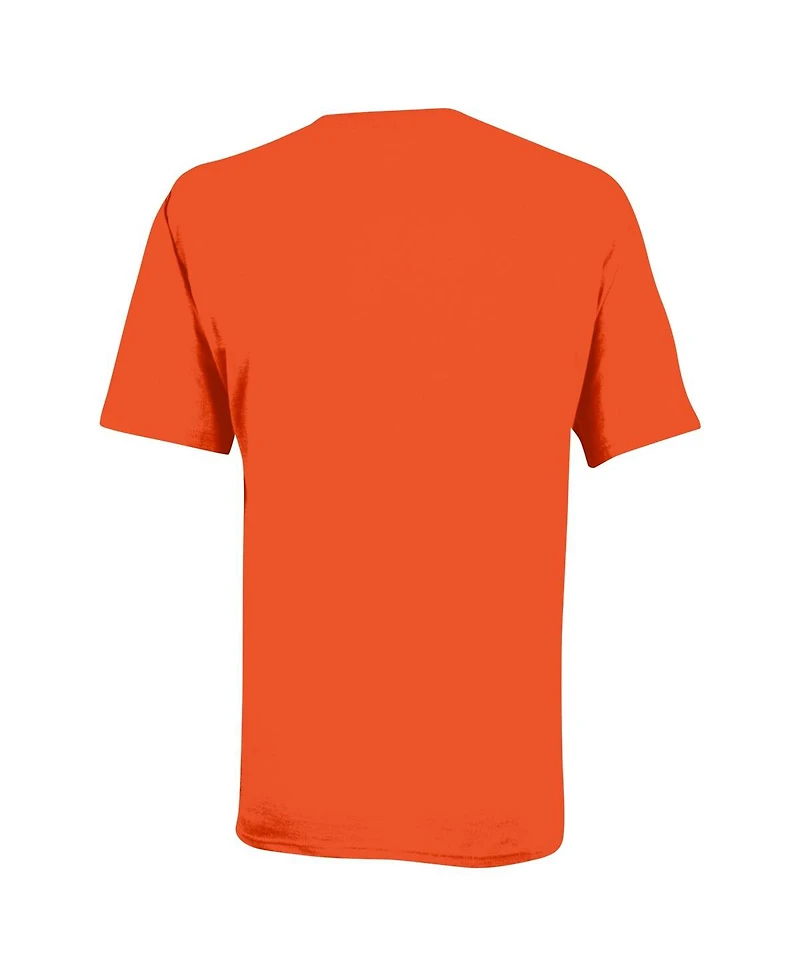 Champion Big Boys and Girls Orange Virginia Tech Hokies Arch Over Logo T-Shirt