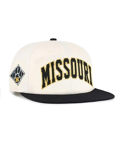 '47 Brand Men's and Women's Natural Missouri Tigers Crossover Off Hand Captain Adjustable Hat