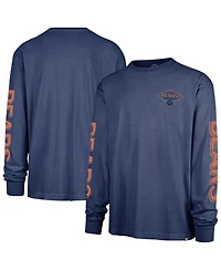 '47 Brand Men's Navy Chicago Bears Cairn Ravine Foundation Long Sleeve T-Shirt