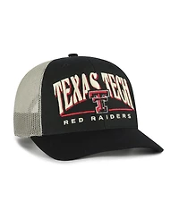 '47 Brand Men's Black Texas Tech Red Raiders Arid Adjustable Trucker Hat