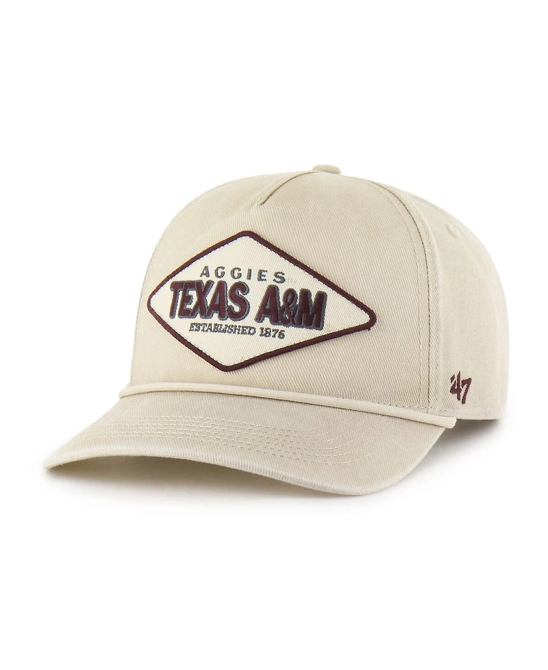 '47 Brand Men's and Women's Cream Texas A&M Aggies Outdoorsmen Cairn Hitch Adjustable Hat