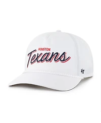 '47 Brand Men's White Houston Texans Brrr Fairway Hitch Adjustable Hat