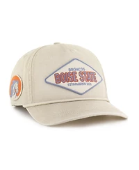 '47 Brand Men's and Women's Cream Boise State Broncos Outdoorsmen Cairn Hitch Adjustable Hat