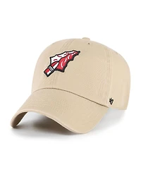 '47 Brand Big Boys and Girls Khaki Florida State Seminoles Clean Up Adjustable Hat