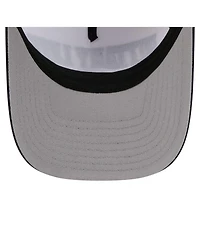 New Era Men's White/Navy Penn State Nittany Lions Arch Two-Tone Rope 9FORTY A-Frame M-Crown Adjustable Hat