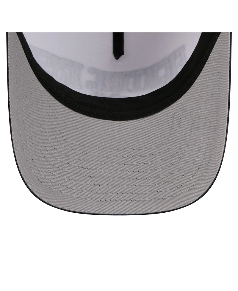 New Era Men's White/Navy Notre Dame Fighting Irish Arch Two-Tone Rope 9FORTY A-Frame M-Crown Adjustable Hat