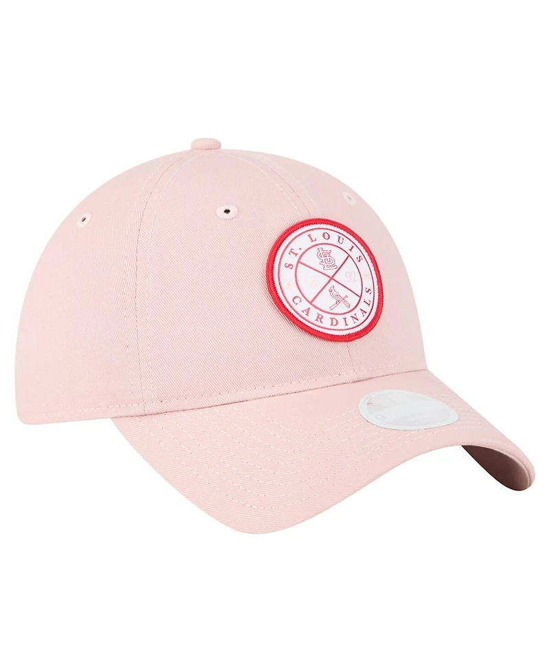 New Era Women's Pink St. Louis Cardinals Bloom 9TWENTY Adjustable Hat