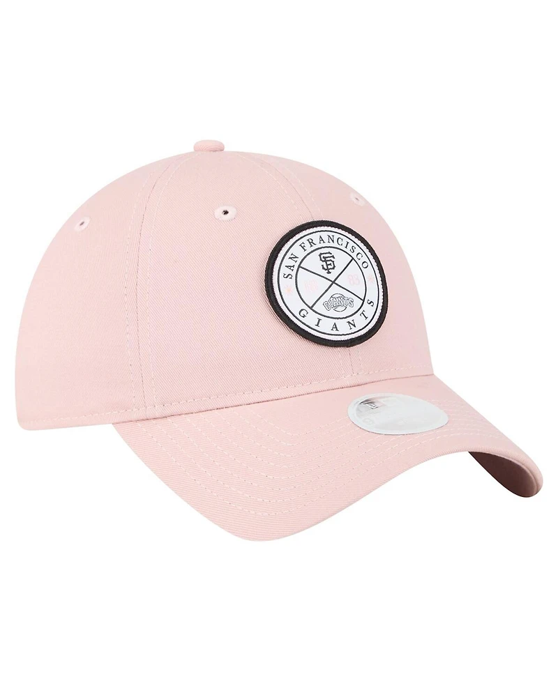 New Era Women's Pink San Francisco Giants Bloom 9TWENTY Adjustable Hat