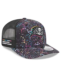 New Era Men's Black Tampa Bay Buccaneers 2025 Nfl Crucial Catch 9SEVENTY Adjustable Hat