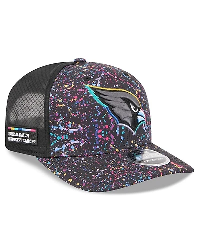 New Era Men's Black Arizona Cardinals 2025 Nfl Crucial Catch 9SEVENTY Adjustable Hat