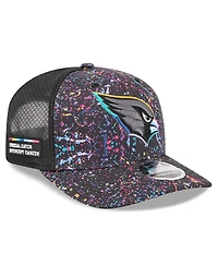 New Era Men's Black Arizona Cardinals 2025 Nfl Crucial Catch 9SEVENTY Adjustable Hat