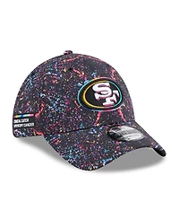 New Era Men's Black San Francisco 49ers 2025 Nfl Crucial Catch 39THIRTY Flex Hat