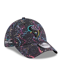 New Era Men's Black Houston Texans 2025 Nfl Crucial Catch 39THIRTY Flex Hat