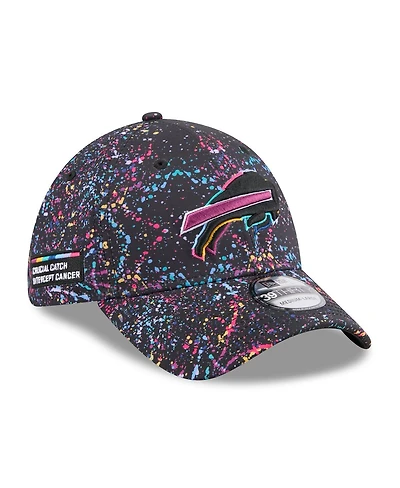 New Era Men's Black Buffalo Bills 2025 Nfl Crucial Catch 39THIRTY Flex Hat