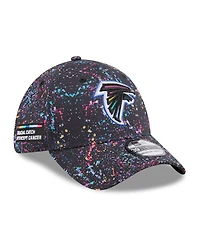 New Era Men's Black Atlanta Falcons 2025 Nfl Crucial Catch 39THIRTY Flex Hat