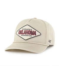 '47 Brand Men's and Women's Cream Oklahoma Sooners Outdoorsmen Cairn Hitch Adjustable Hat