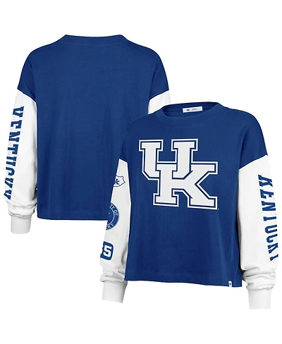 '47 Brand Women's Royal Kentucky Wildcats Sydney Long Sleeve T-Shirt