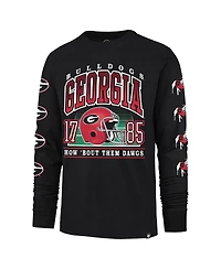 '47 Brand Men's Black Georgia Bulldogs Go Big Long Sleeve T-Shirt