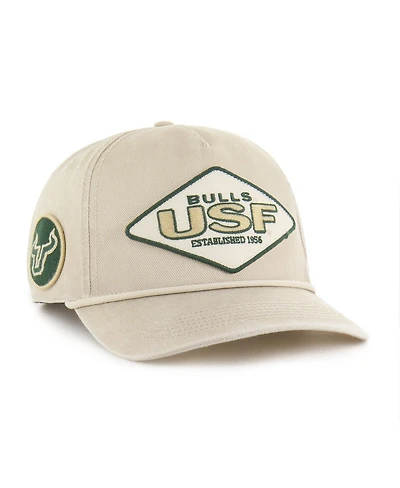 '47 Brand Men's and Women's Cream South Florida Bulls Outdoorsmen Cairn Hitch Adjustable Hat