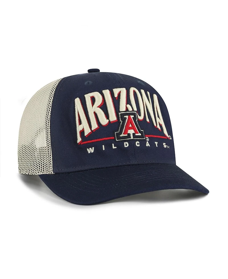 '47 Brand Men's Navy Arizona Wildcats Arid Adjustable Trucker Hat