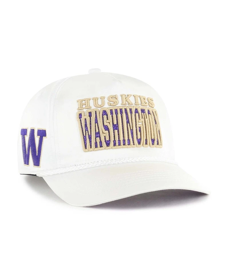'47 Brand Women's White Washington Huskies Outspoken Hitch Adjustable Hat