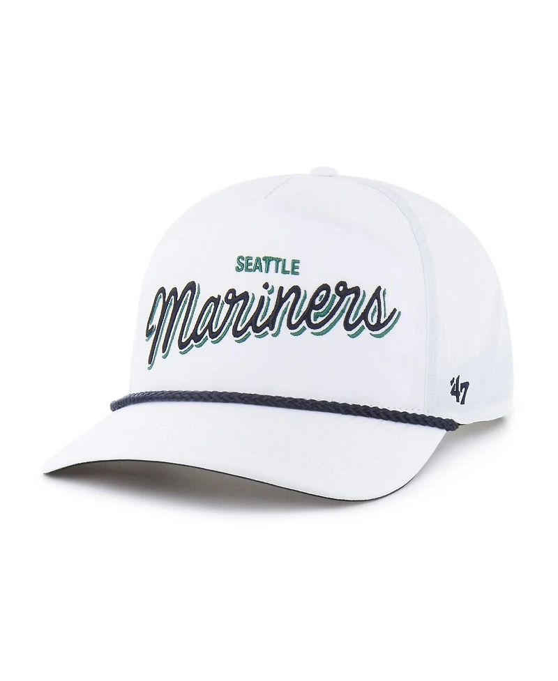 '47 Brand Men's White Seattle Mariners Brrr Fairway Hitch Adjustable Hat