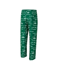 Concepts Sport Men's Green New York Jets Retro Mosaic Allover Print Knit Pants