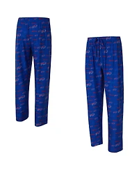 Concepts Sport Men's Royal Buffalo Bills Mosaic All Over Print Pants