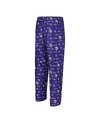 Concepts Sport Men's Purple Minnesota Vikings Mosaic All Over Print Pants